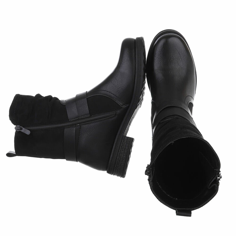 Cizme clasice - negru dama