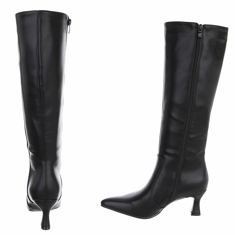 Cizme clasice - negru dama