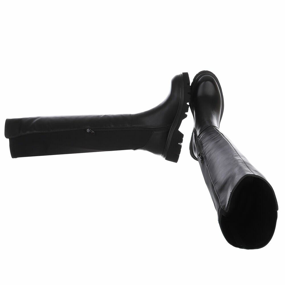 Cizme clasice - negru dama