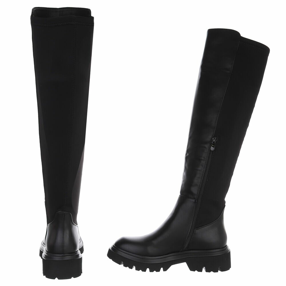 Cizme clasice - negru dama