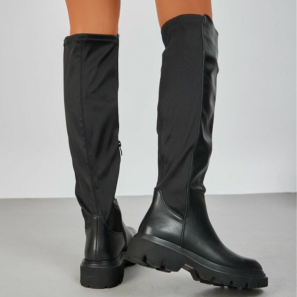 Cizme clasice - negru dama