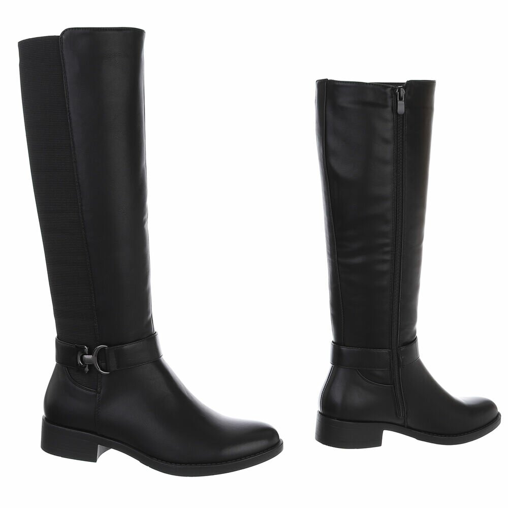 Cizme clasice - negru dama