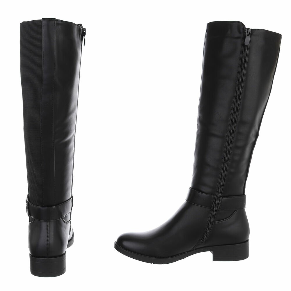 Cizme clasice - negru dama