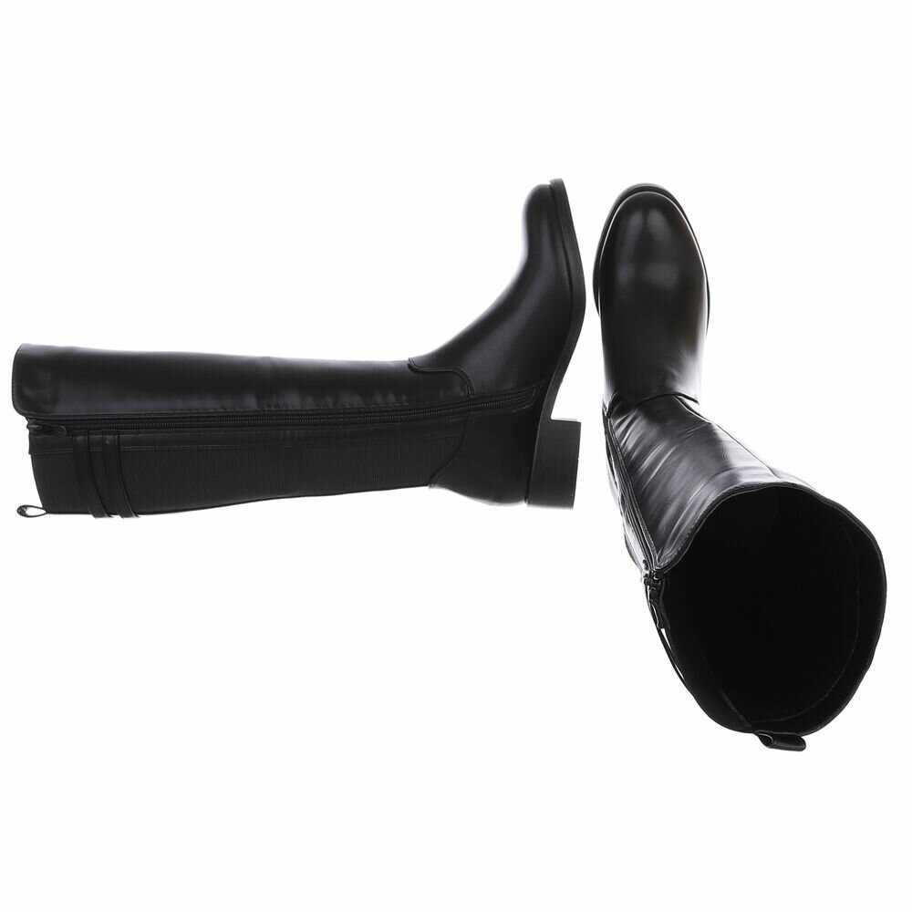 Cizme clasice - negru dama