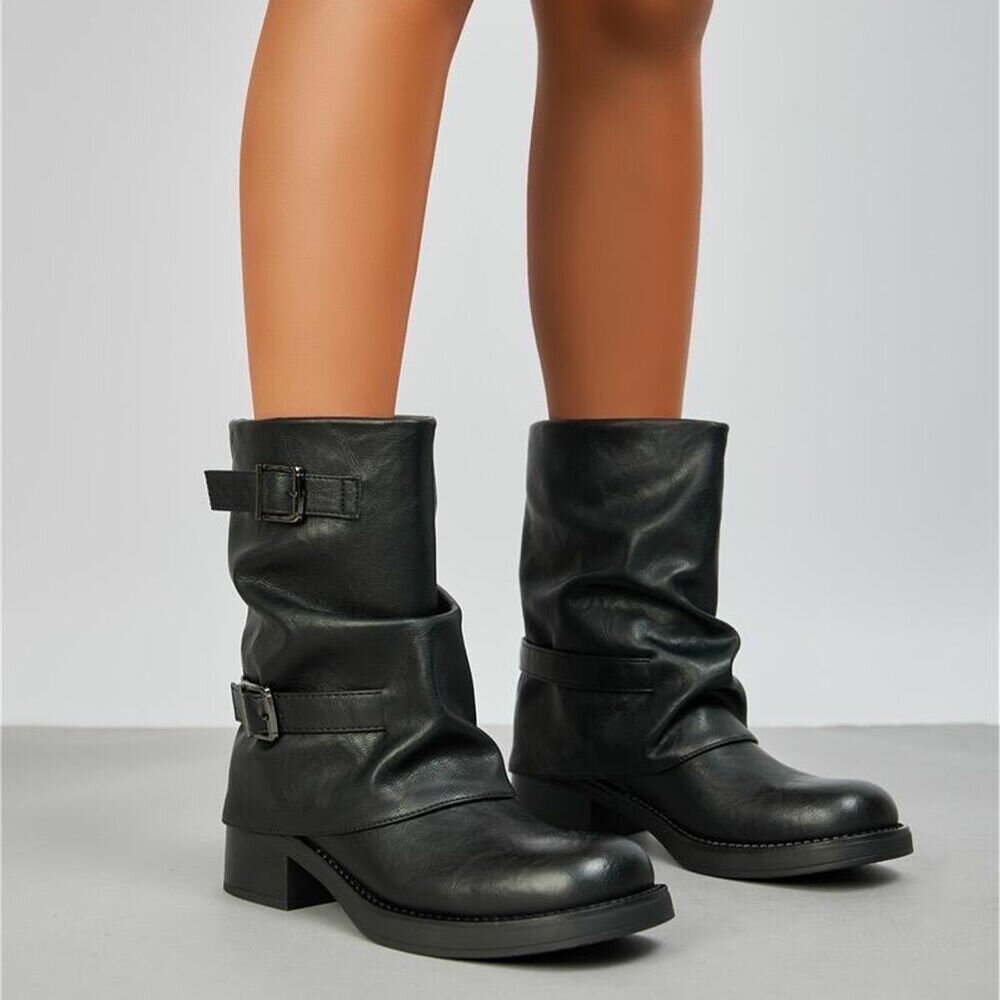 Cizme clasice - negru dama