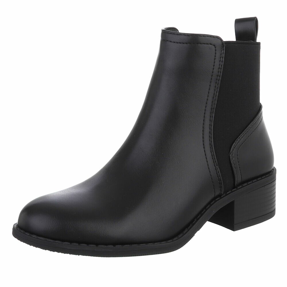 Ghete model clasic fara toc - negru dama