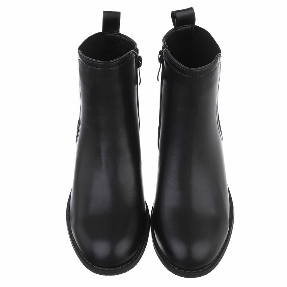 Ghete model clasic fara toc - negru dama