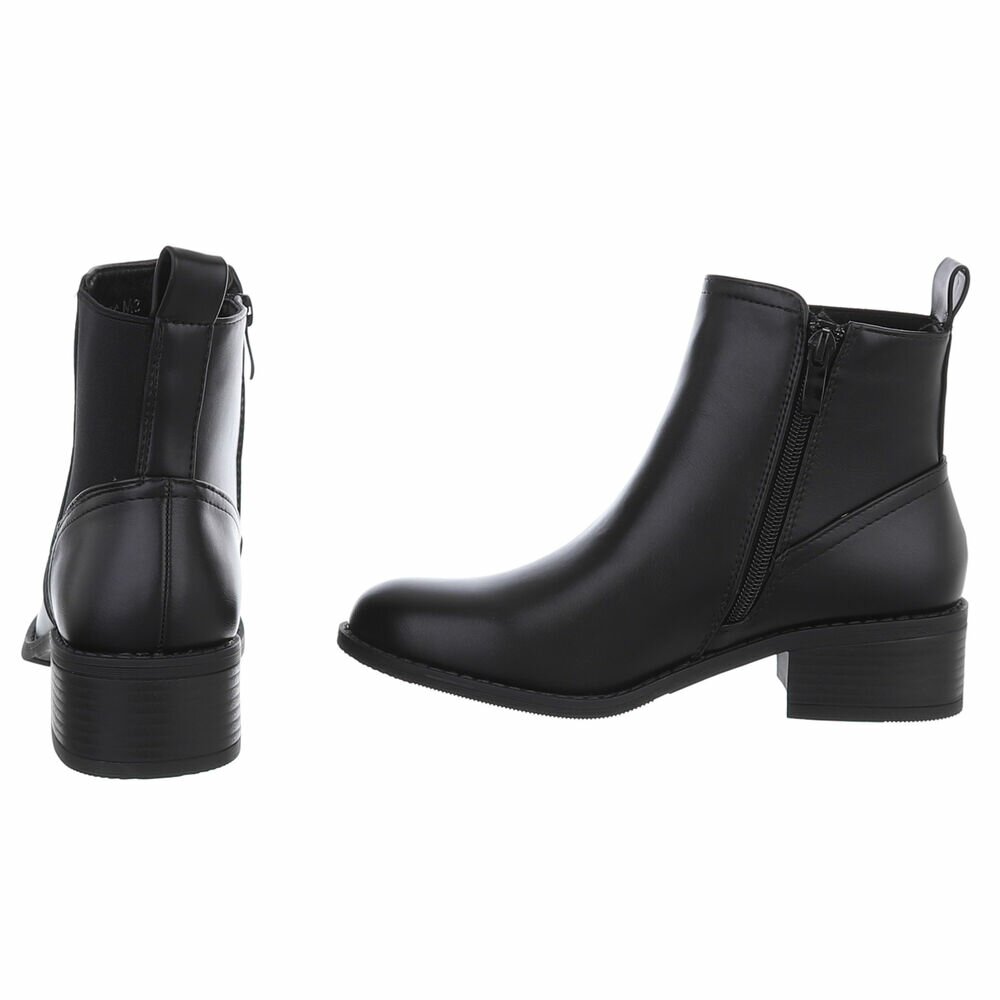 Ghete model clasic fara toc - negru dama