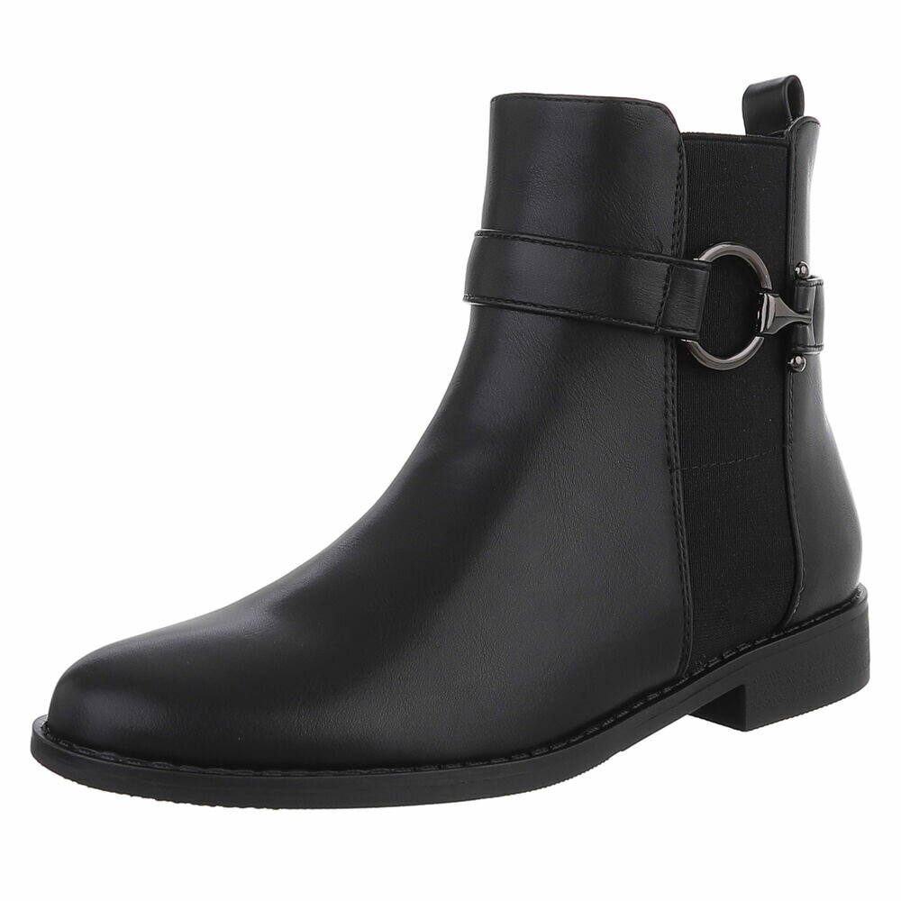 Ghete fara toc - negru dama