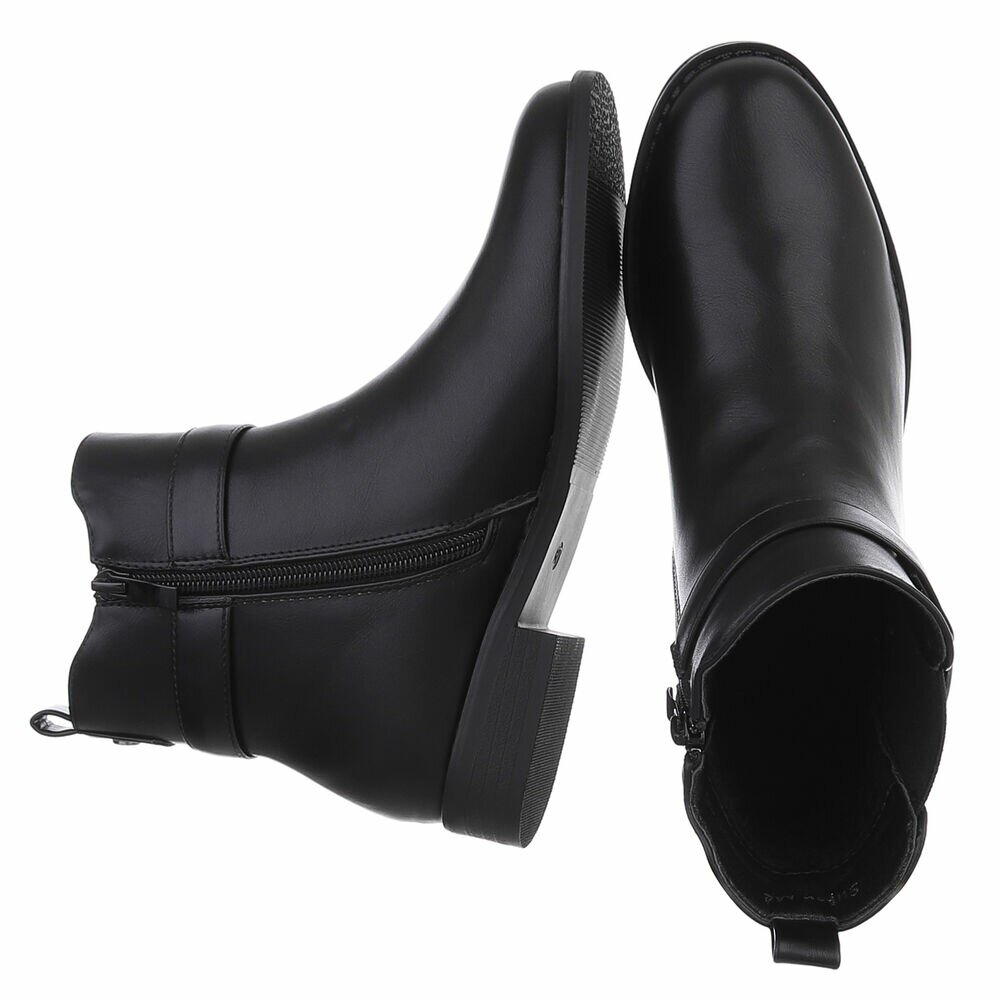 Ghete fara toc - negru dama