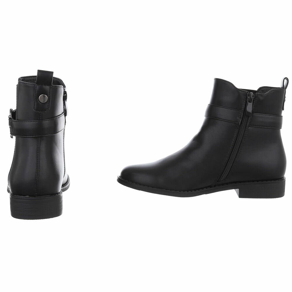 Ghete fara toc - negru dama