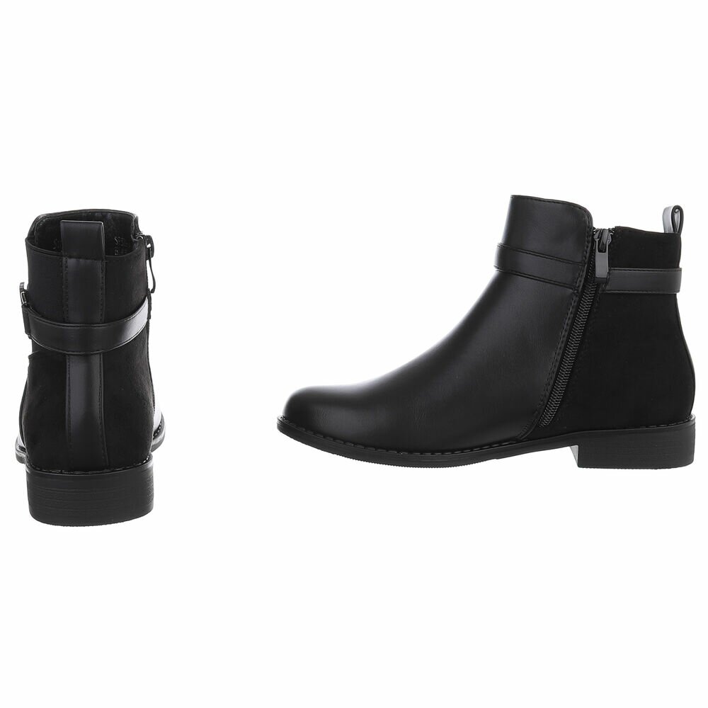 Ghete model clasic fara toc - negru dama