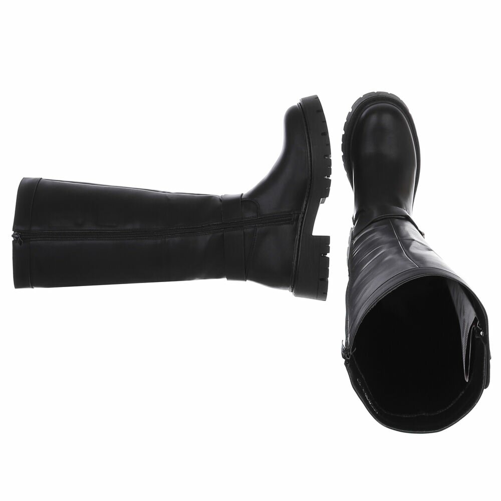Cizme clasice - negru dama