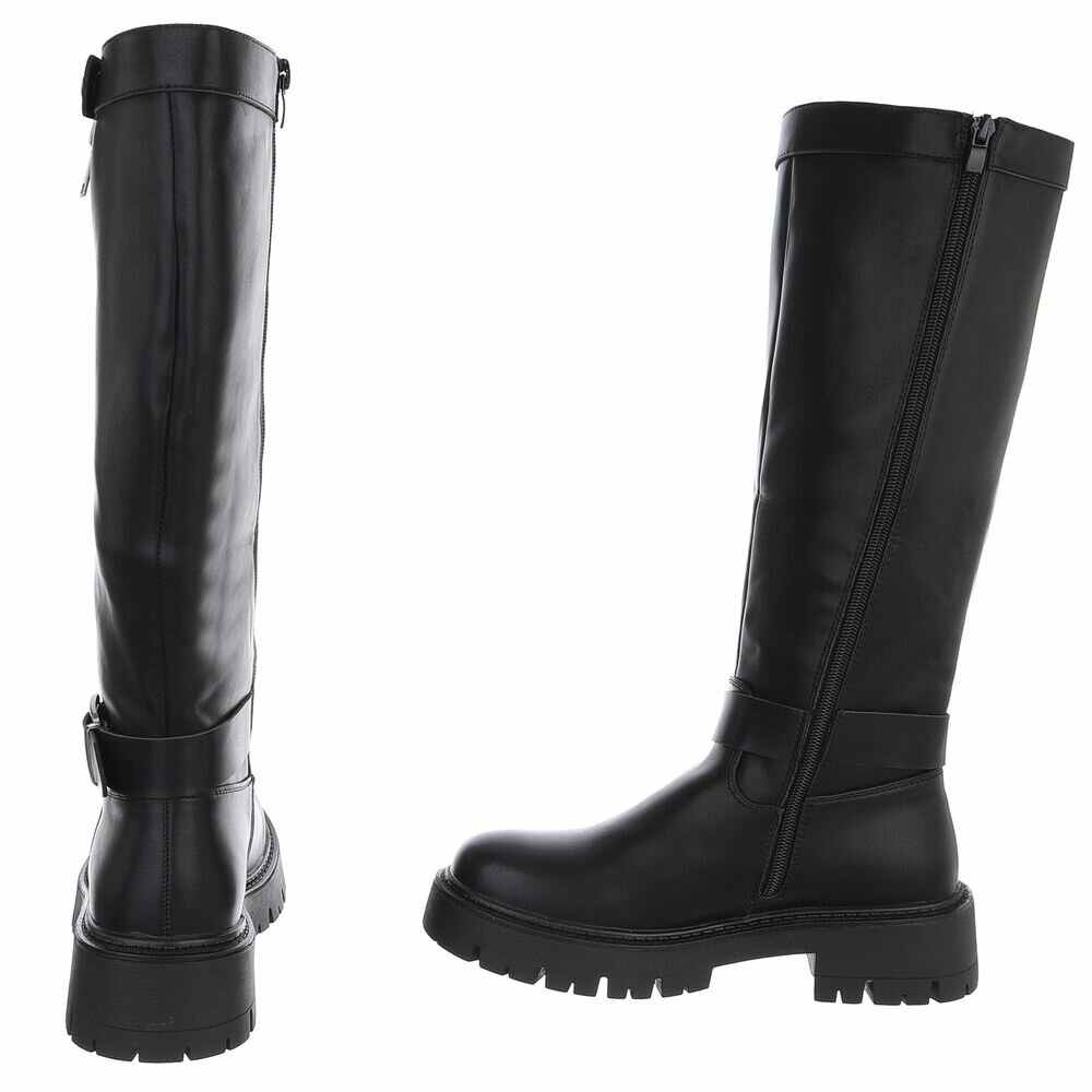 Cizme clasice - negru dama