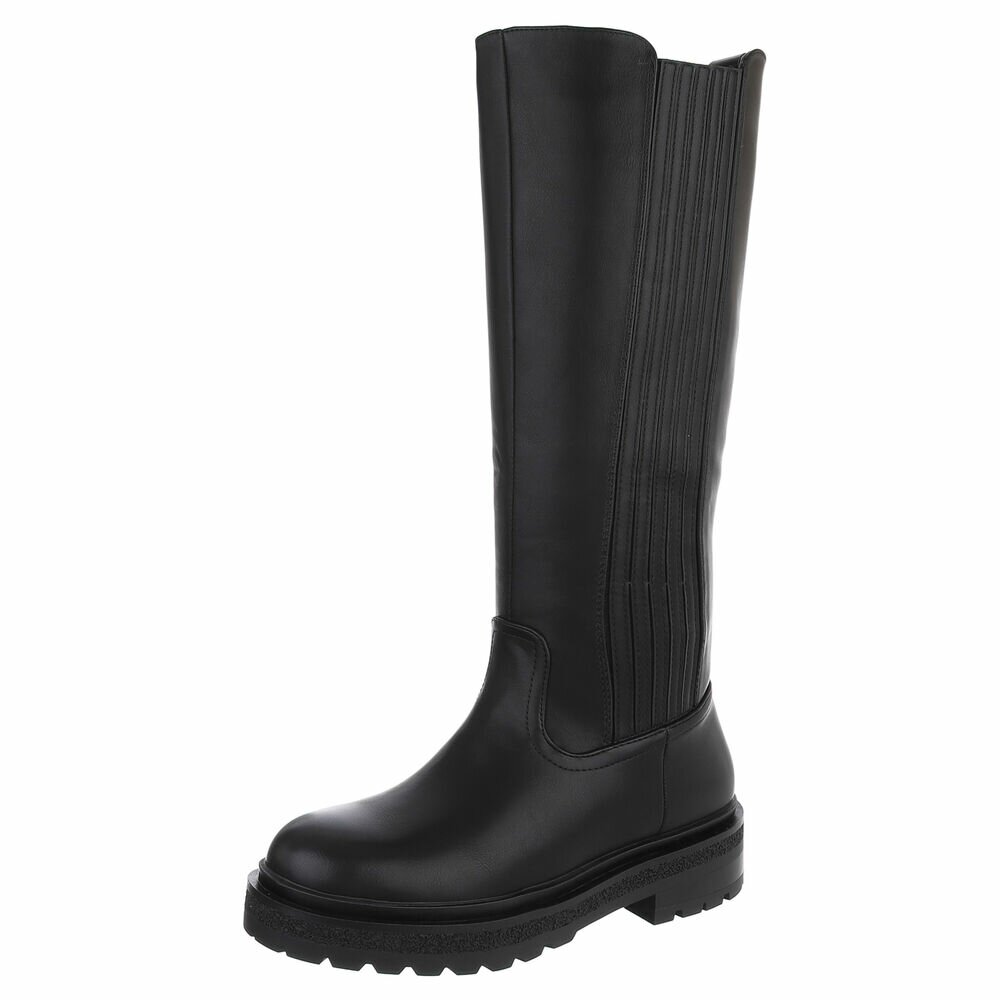 Cizme clasice - negru dama