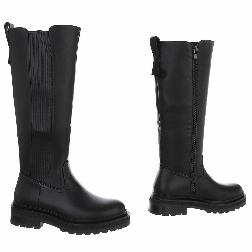 Cizme clasice - negru dama