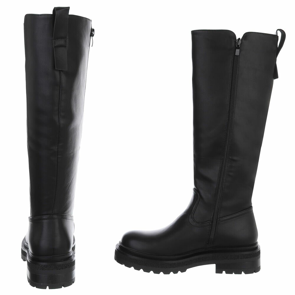 Cizme clasice - negru dama