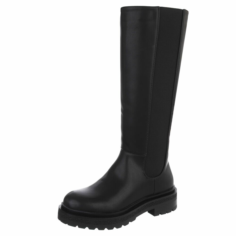 Cizme clasice - negru dama