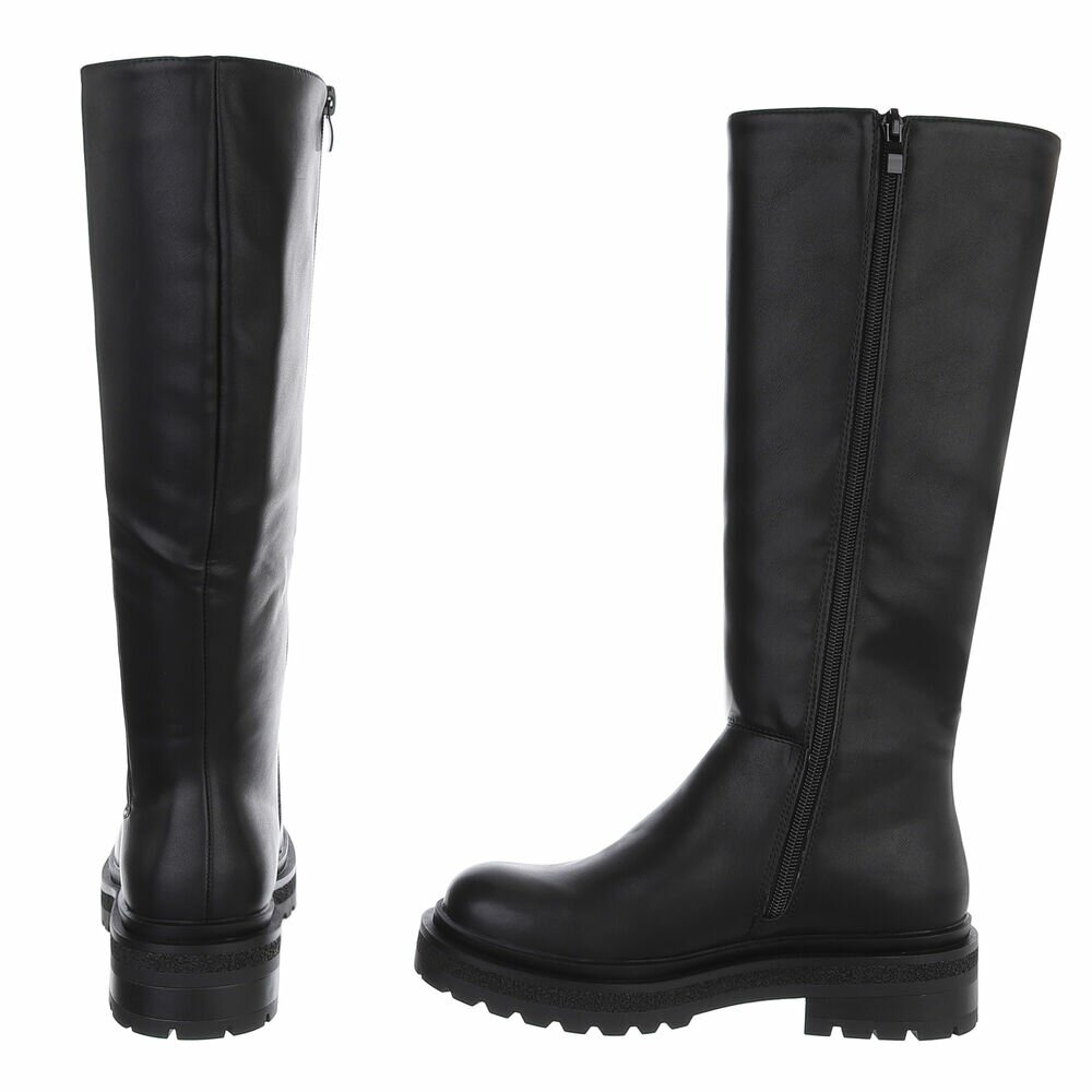 Cizme clasice - negru dama