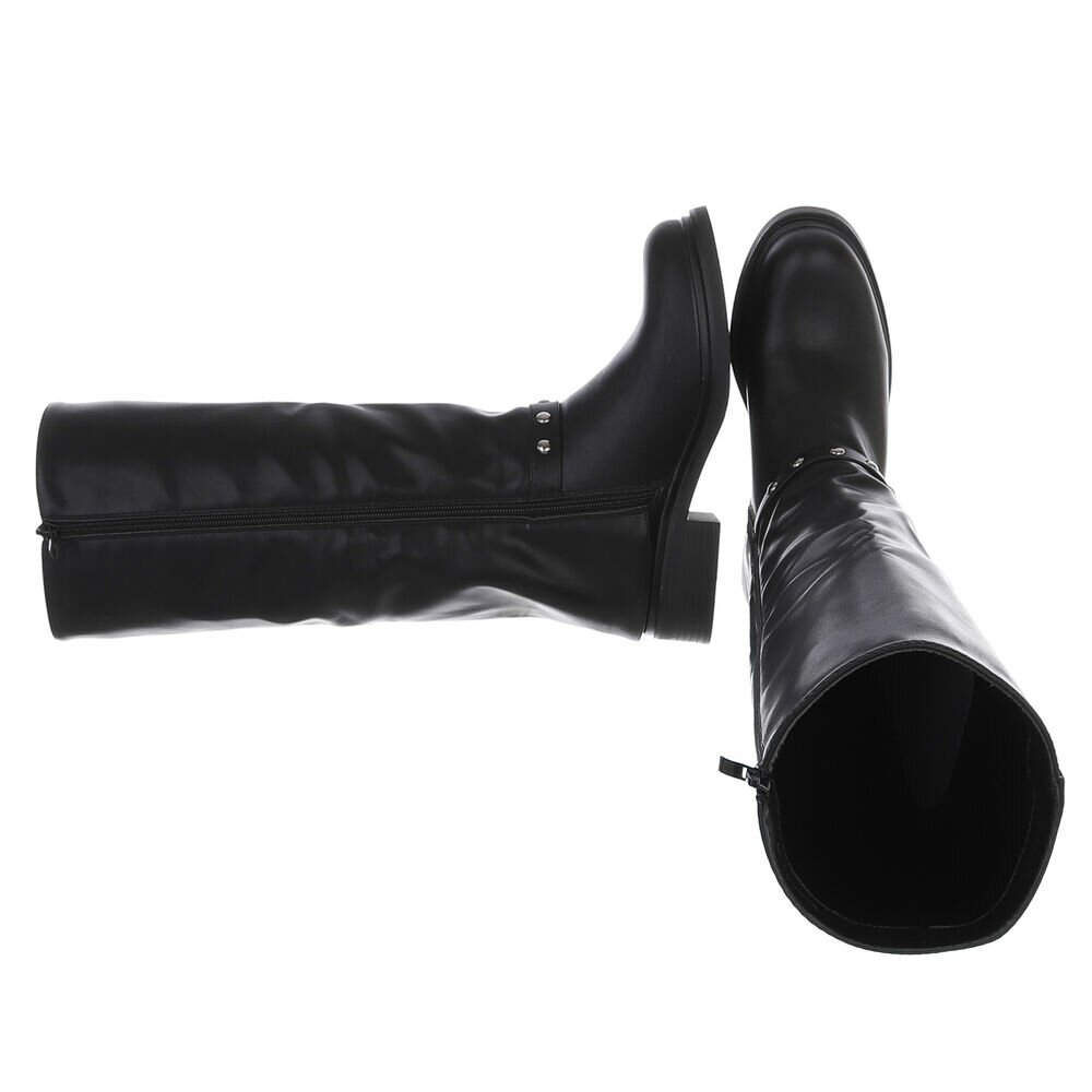 Cizme clasice - negru dama