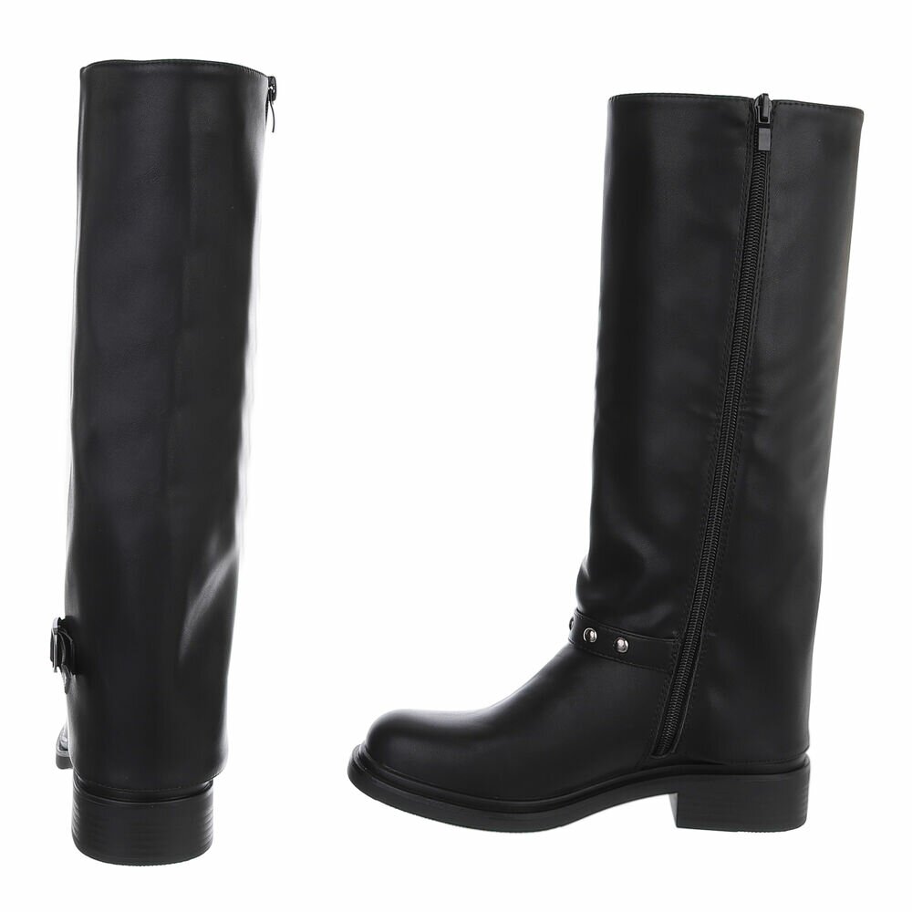 Cizme clasice - negru dama