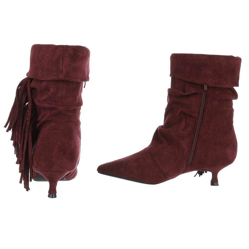 Cizme clasice - winesuede dama