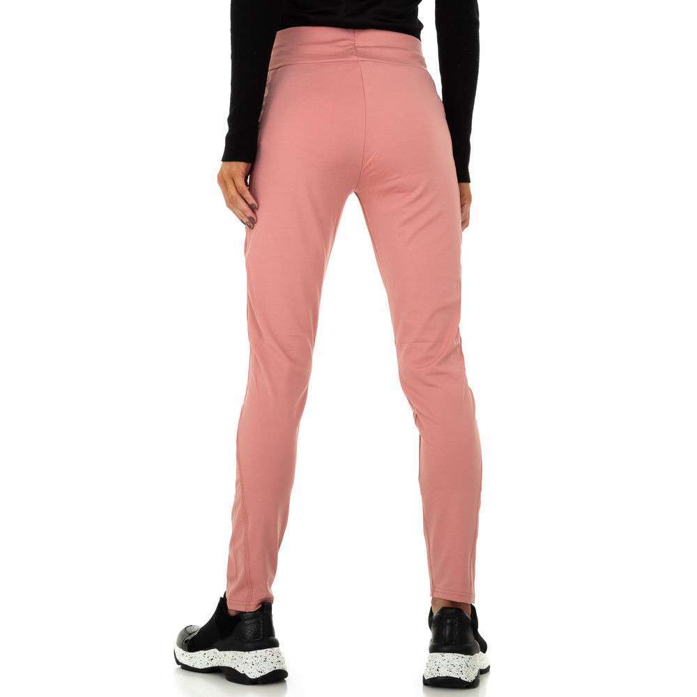Pantaloni sport - roz pudrat dama