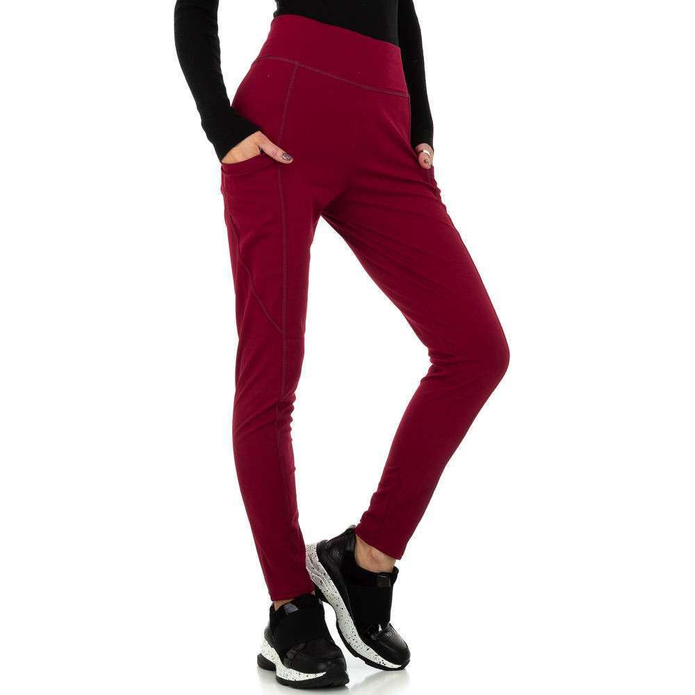 Pantaloni sport - visiniu dama