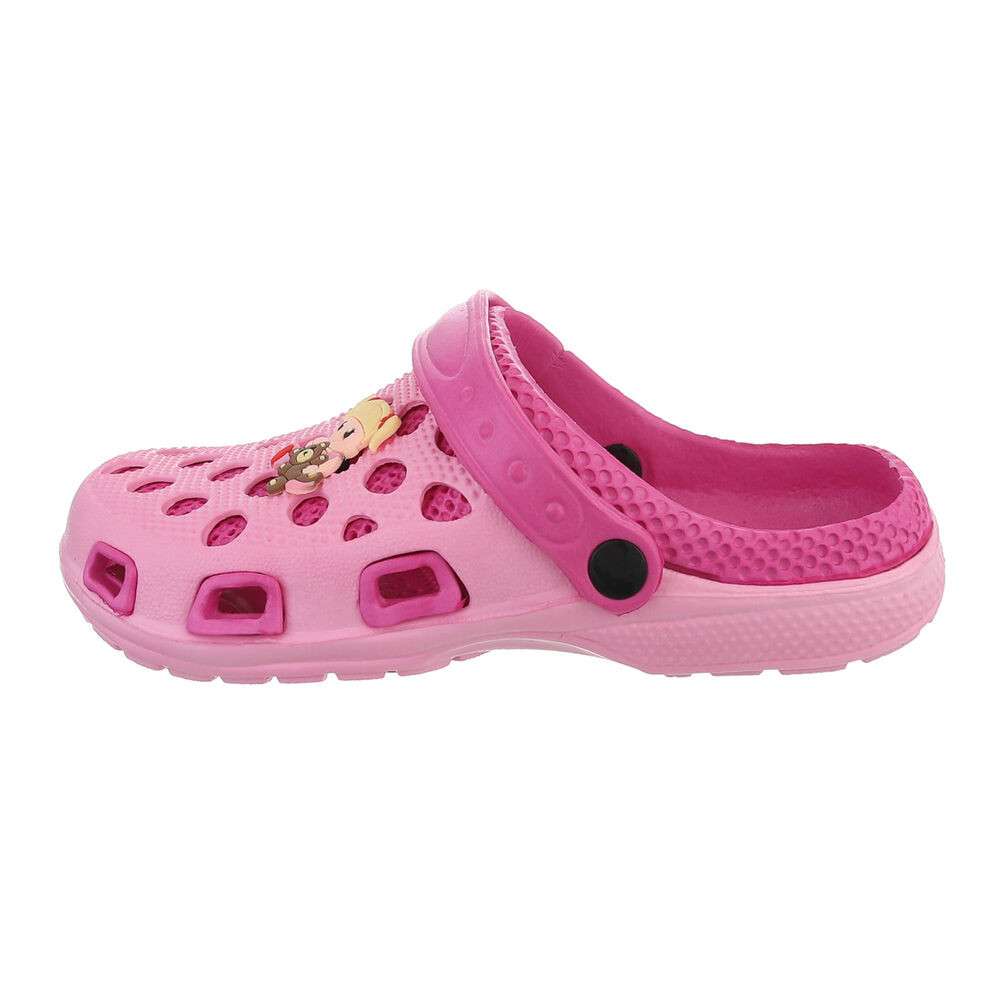 Papuci cauciuc copii - pinkfuchsia