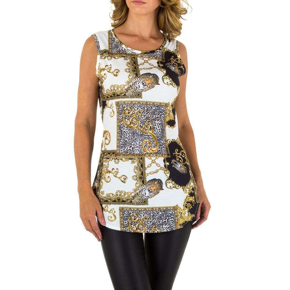 Bluza lunga - Emma & Ashley alb dama