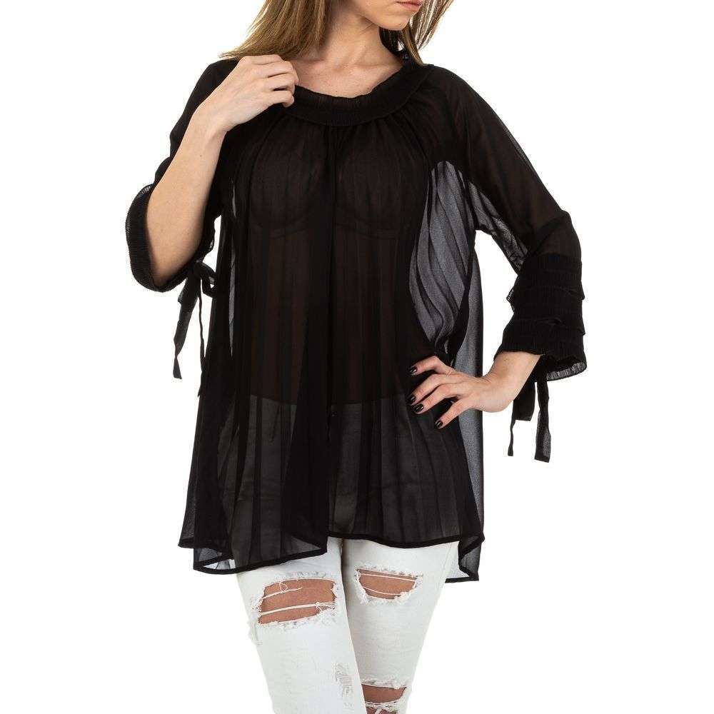 Bluza lunga - Mc Lorene negru dama