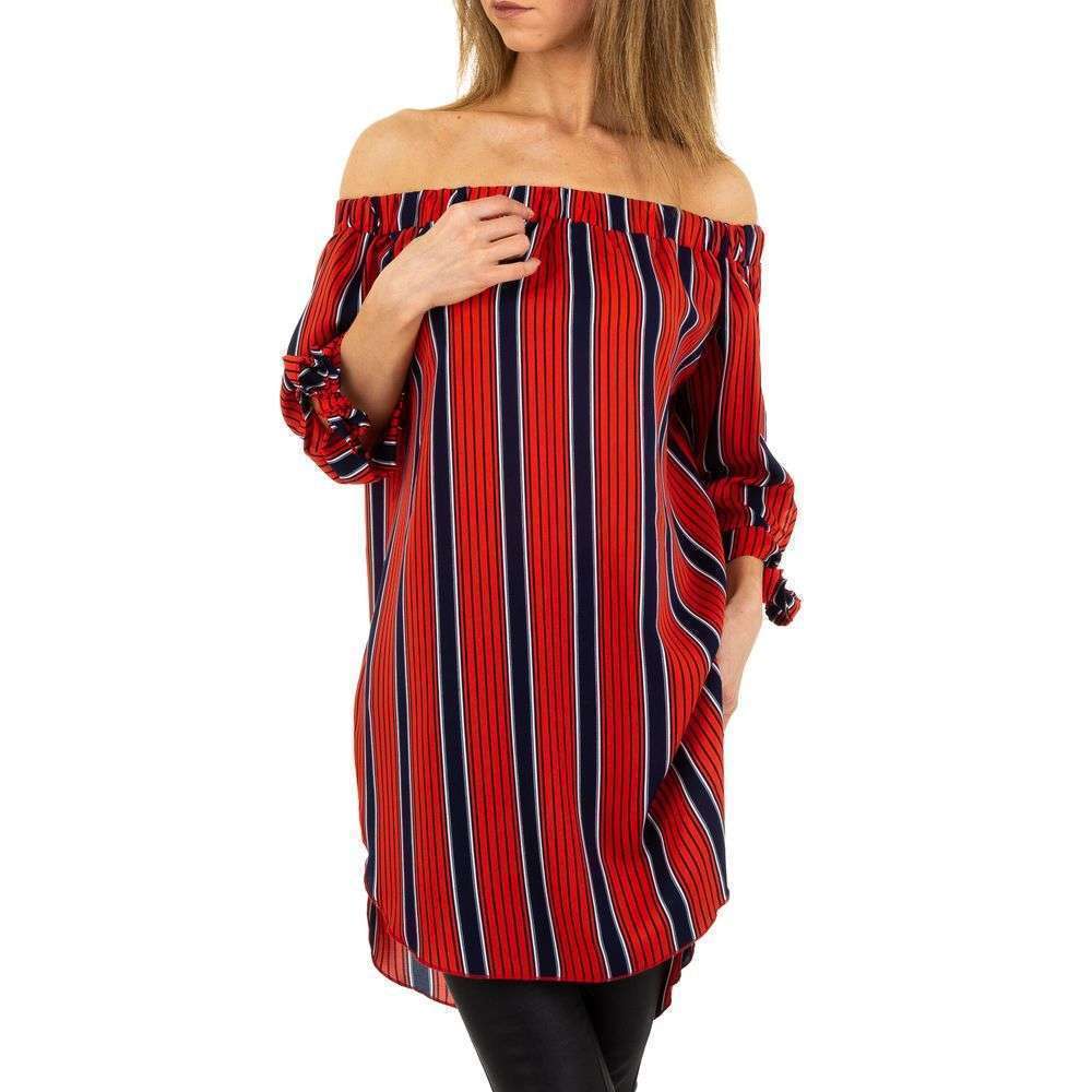Bluza lunga - Voyelles rosu dama