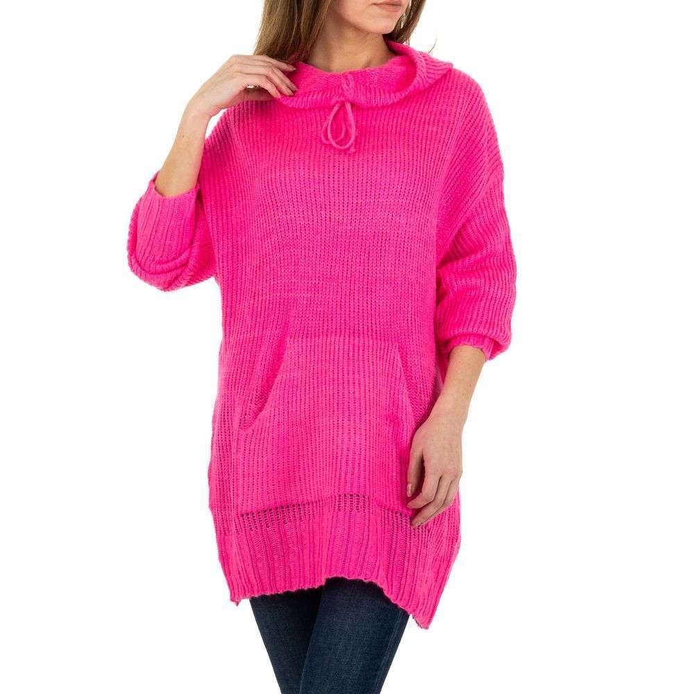 Pulover - Emma & Ashley marime universala roz fuchsia dama
