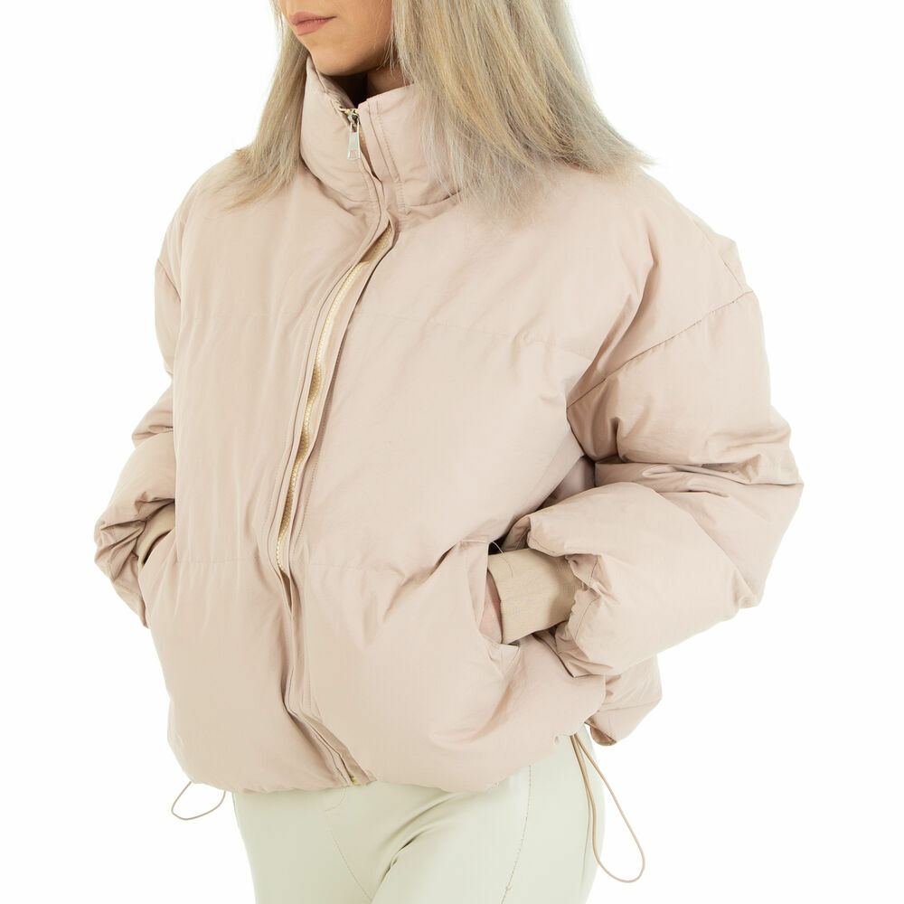 Geaca iarna alb ICY - bej dama