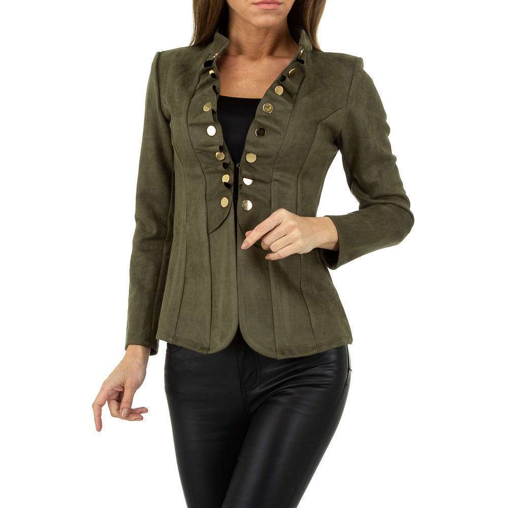 Sacou military - Voyelles kaki dama