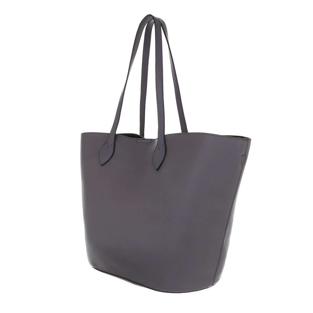 Geanta casual shopper - gri dama