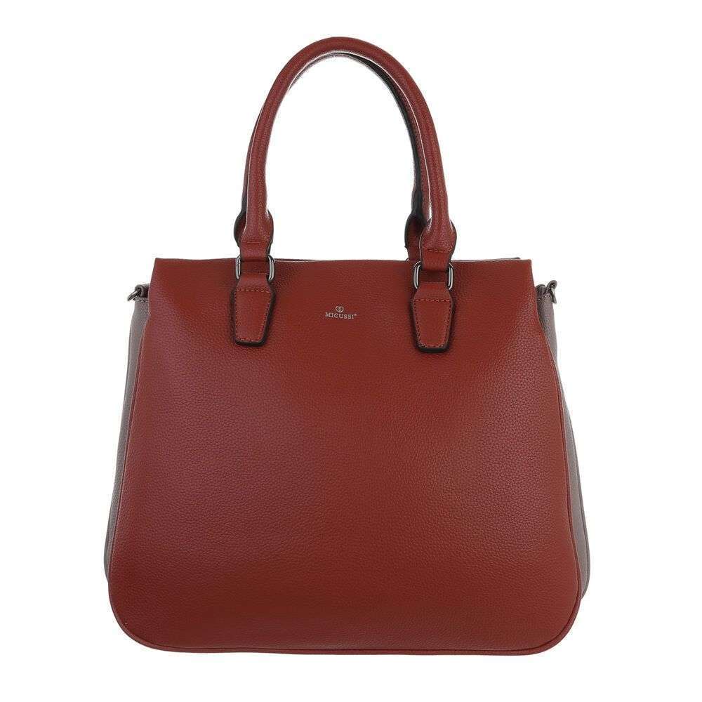 Geanta office - brickred dama