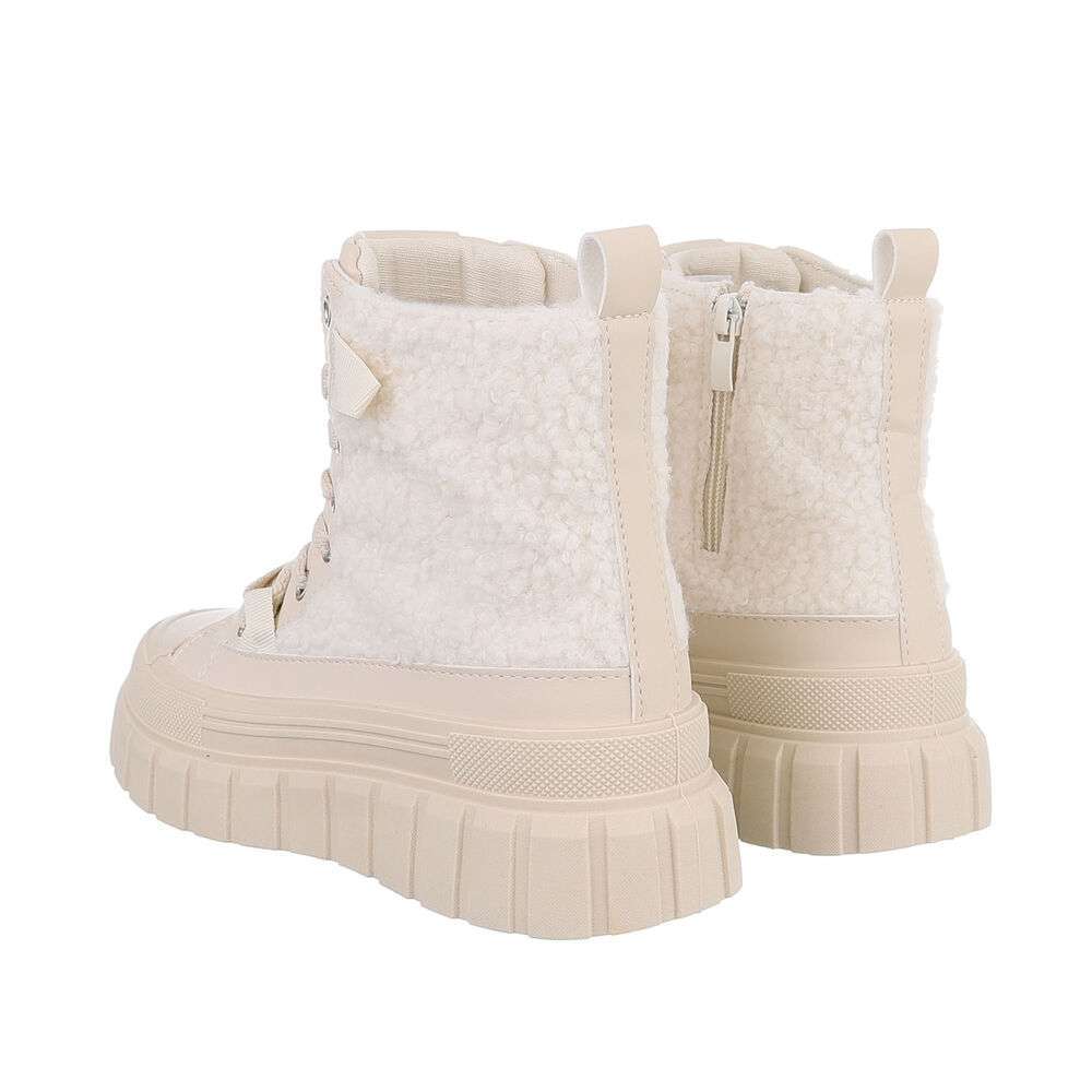 SchnA?rstiefeletten - bej dama