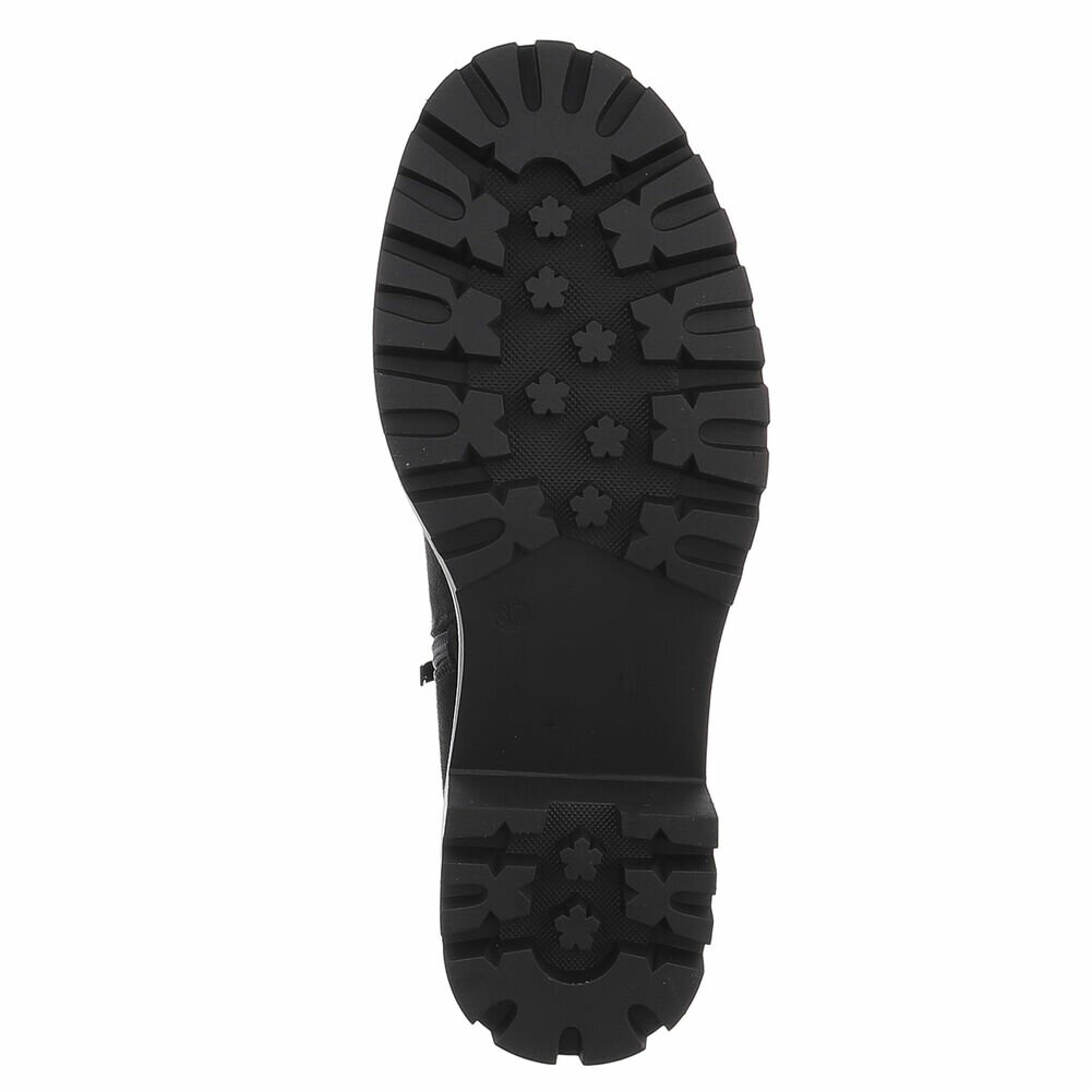 Ghete casual Chelsea - blacksuede dama