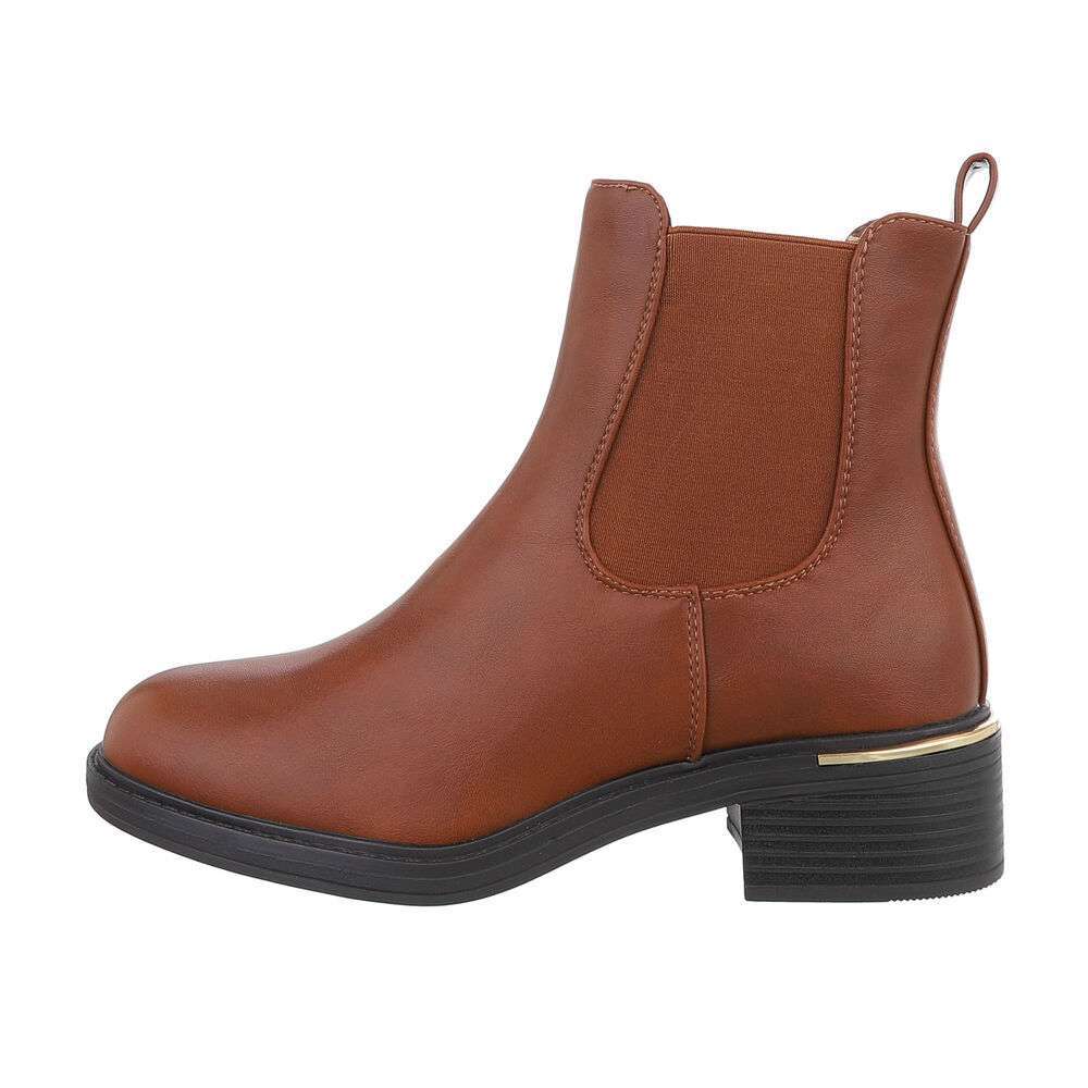 Ghete casual Chelsea - camelpu dama
