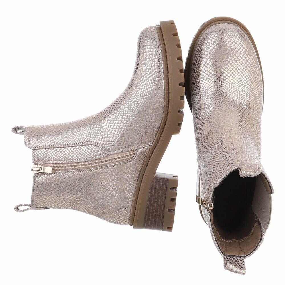 Ghete casual Chelsea - lgoldpu dama