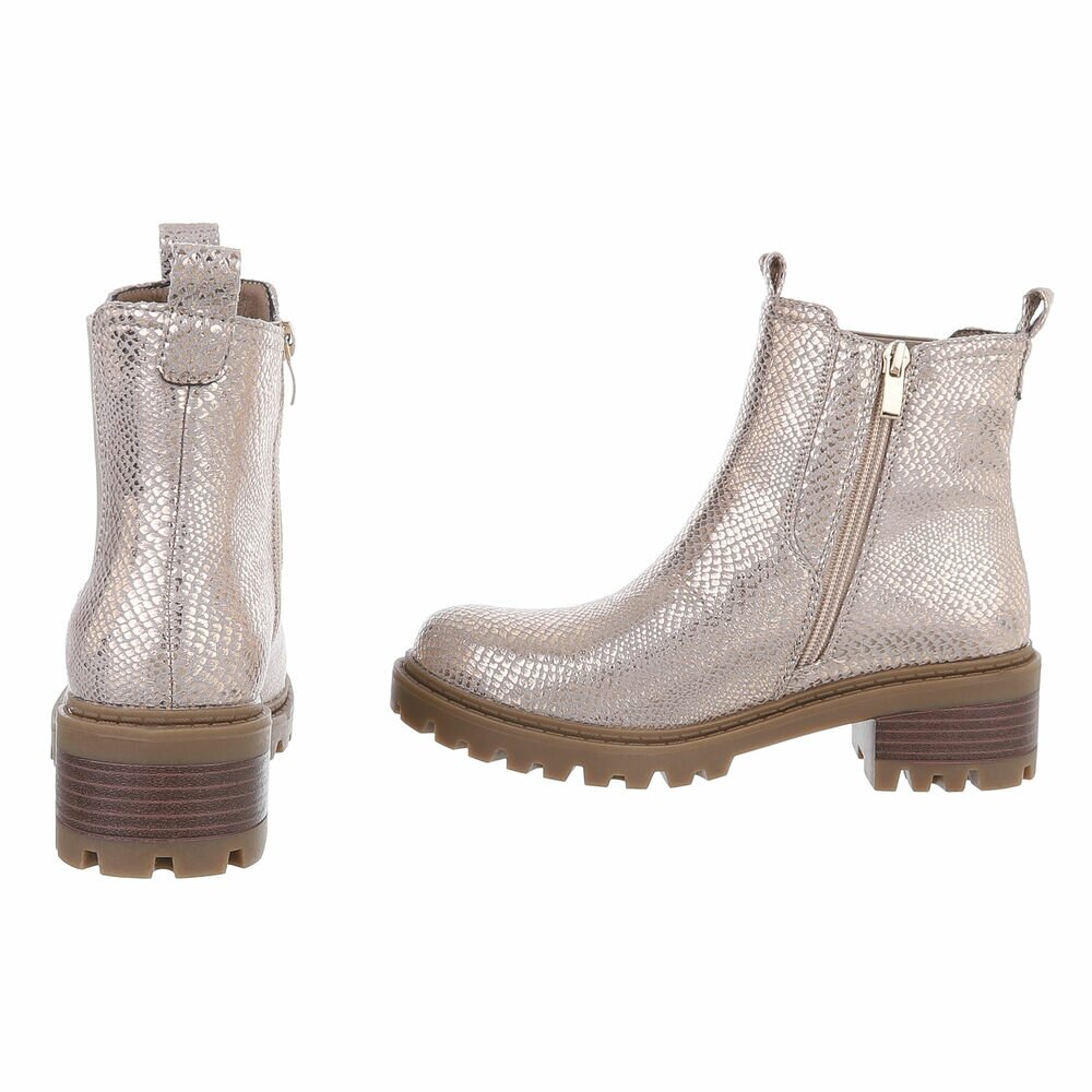 Ghete casual Chelsea - lgoldpu dama