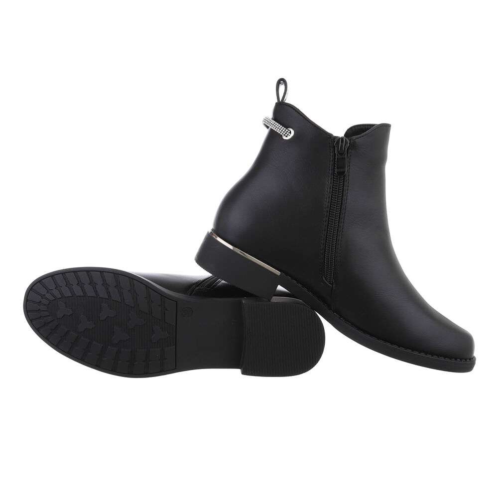 Ghete casual Chelsea - negru dama