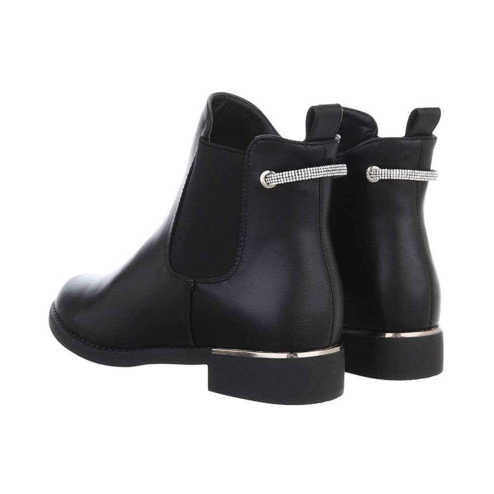 Ghete casual Chelsea - negru dama