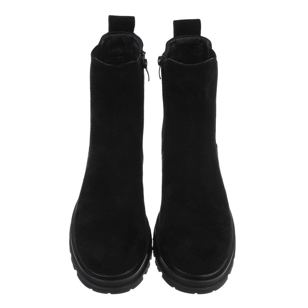 Ghete casual Chelsea - negru dama