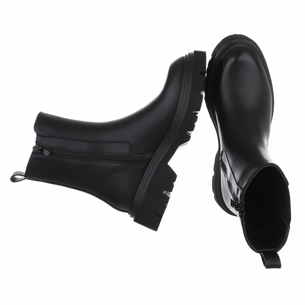 Ghete casual Chelsea - negru dama