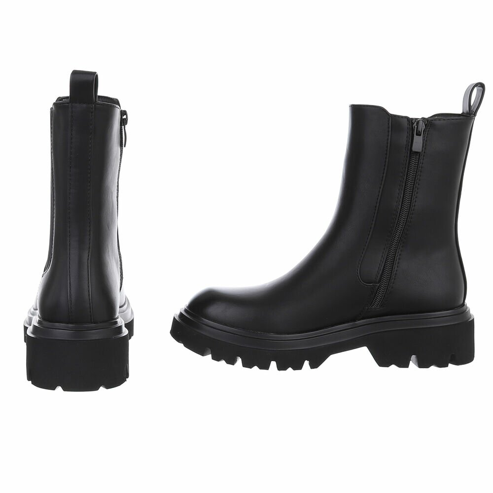 Ghete casual Chelsea - negru dama