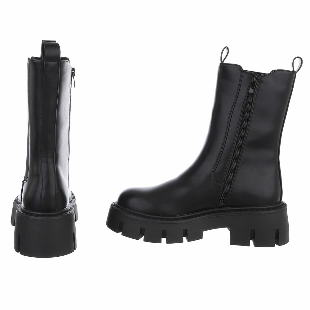 Ghete casual Chelsea - negru dama