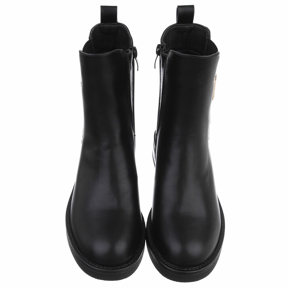 Ghete casual Chelsea - negru dama