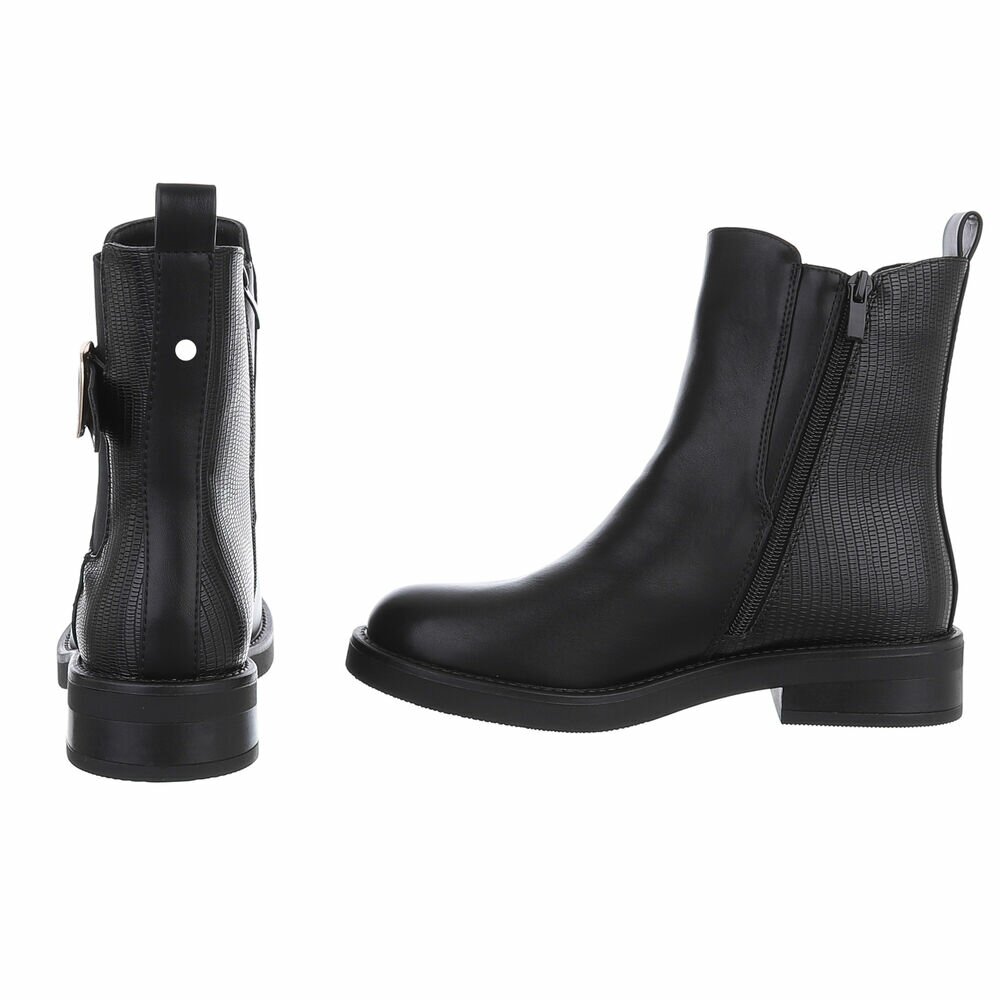 Ghete casual Chelsea - negru dama
